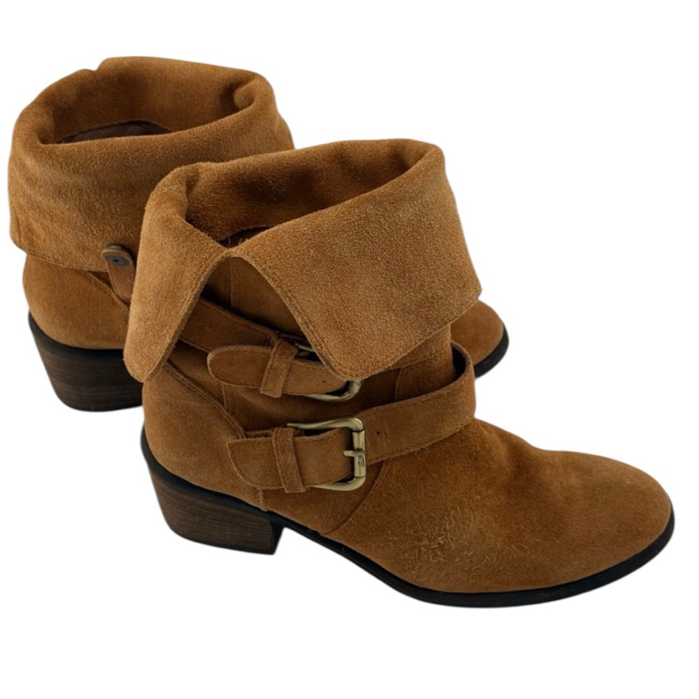 Donald J. Pliner Women's Brown Suede Ankle Boots Size 6.5